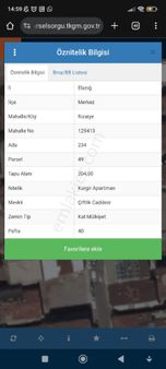 Rızaiye Mahallesinde Satılık Arsa Payı