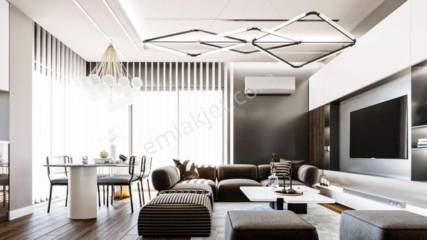 Konyaaltı 'nda Full Donanımlı Lüks Rezidansta 3+1 Daireler