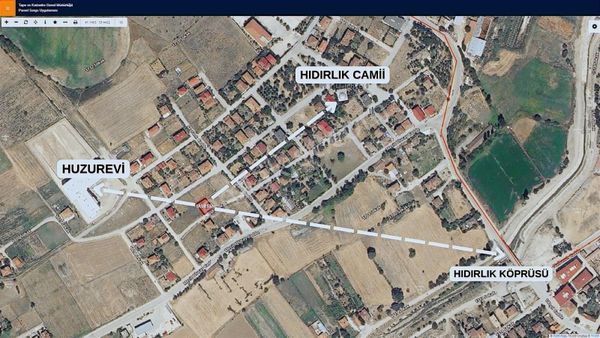 Vepaş'tan Hıdırlık Mahallesi Huzurevi Altı Satılık Arsa 271 M²