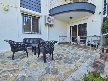 Kuşadası Tic.odası Arkası Havuzlu Site Eşyalı Bahçeli 2+1 Daire