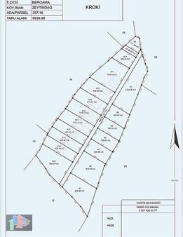 Bergama Zeytindağ Yatırım Fırsatı Açık Fiyat Acilliyeten