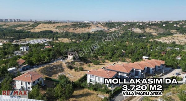 Mollakasım'da 3.720 M2 Villa İmarlı Arsa