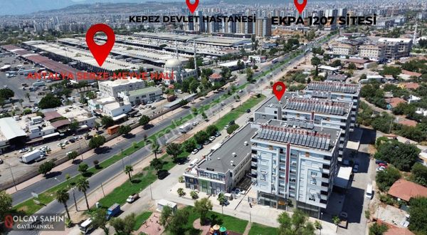 Yeni Hal Karşısı Corner City Plazada Satılık Tabela Değerli Ofis