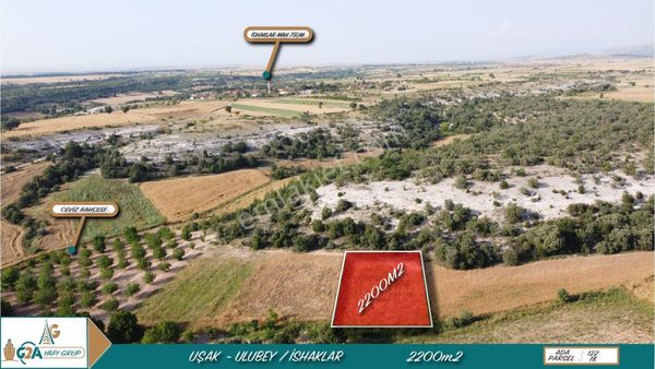 Uşak Ulubey İshaklar'da 2200 M2 Verimli Arazi – Müstakil Tapulu Yatırım Fırsatı!