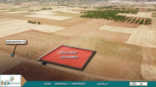 Uşak Karahallı Kırkyaren’de 1223 M2 Verimli Arazi! Tarım Ve Yatırım İçin Kaçırılmayacak Fırsat