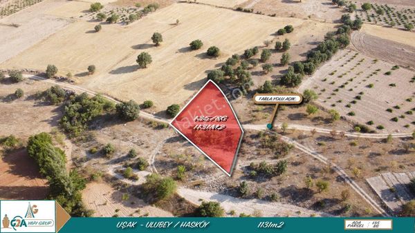 Uşak Ulubey Hasköy’de 1131 M2 Yatırım Fırsatı! Ulaşımı Kolay Müstakil Arazi