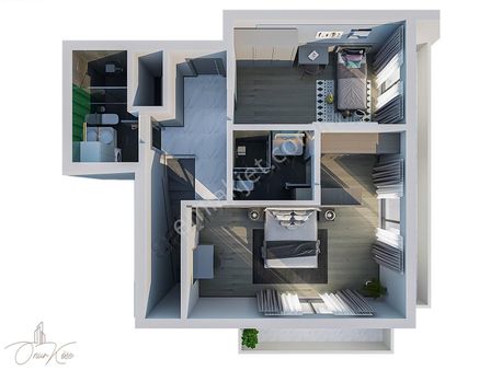 Çıplaklı'da 36 Ay Faizsiz Taksit İmkanı İle Satılık Dubleksler