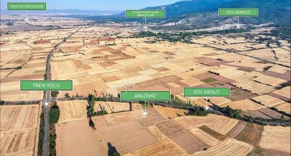 Kütahya Yoncalı Kaplıcalarına Yakın Mesafede Fırsat Arazi!!!