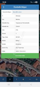 Erkan Anbar Dan Satılık Bağ Bahçe Arsası Amasya Yeşil Yenice Köyü Merkezde