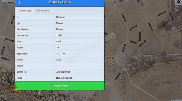Köprü Gayrimenkul' Den Atayurt'ta Yatırımlık Yarım Hisse Arsa