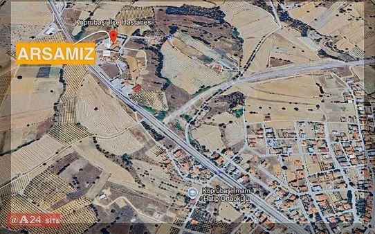 A24 Site Emlak'tan Manisa Köprübaşında 3 Kat İmarlı Satılık Arsa