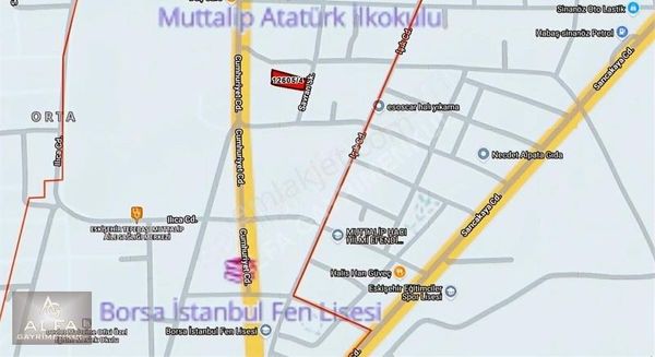 Muttalıp Orta Mh. Ova Evleri & Okullar Yanı 1 Dönüm Satılık Arsa