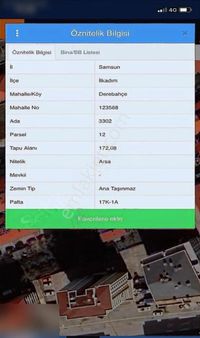 Derebahçe Mevkiide 2+1 Projeli 4 Dairelik Fırsat Arsa