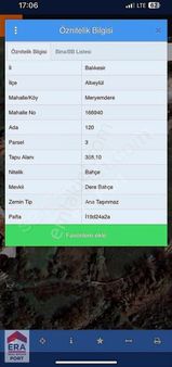 Era Port Güvencesi İle Balıkesir Meryemdere Mh. Satılık Bahçe