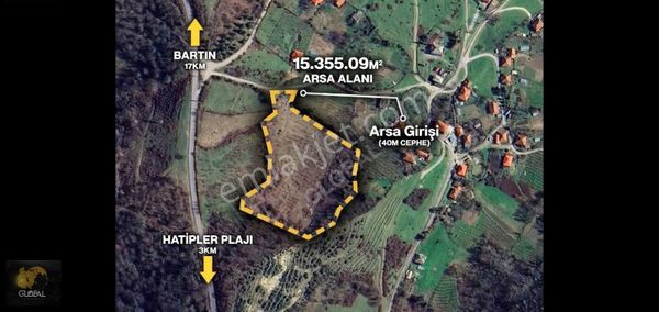 Küçükkızılkumda Satılık 15.355m² Arsa