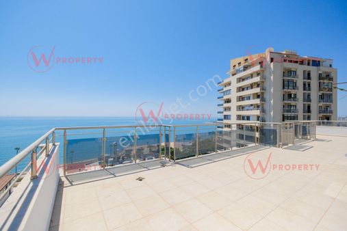 W Property'den Asel Sitesinde Denize Sıfır Kiralık Çatı Dubleksi