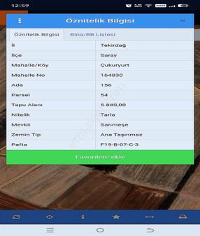Evim Gayrimenkul'den Saray Çukuryurt Mah.350m² Etrafı Çev. Hisse