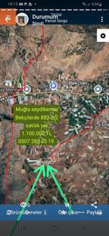 Bekçilerde Satılık Tarla