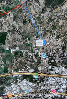 Bornova Yaka Karaağaç Mevki Tek Hisseli Satılık Bağ