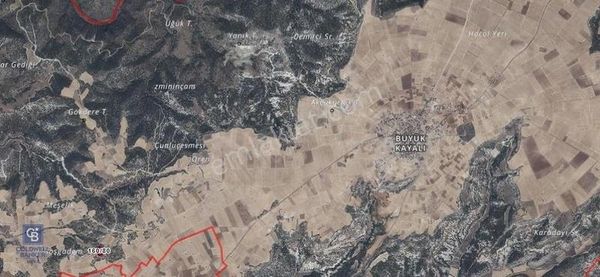 Uşak Büyükkayalı'da 4006 M² Tel Örgü İle Çevrili Satılık Arazi