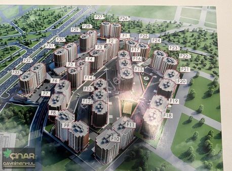 Çınar Gyo Dan Mazakaland Karşısı Yatırımlık 2+1 Tapulu Fırsat