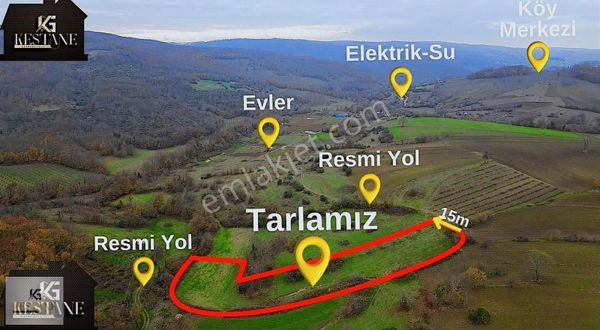Acil Satılık| Resmi Yola 51m Cephe| %5 İmarlı Tarla