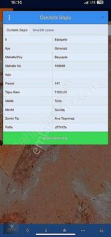 Eskişehir Günyüzü Yatırımlık Tarla