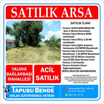 Satılık Arsa Bağlarbaşı Emsalsiz