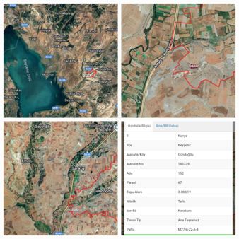 Beyşehir De Acil Satılık Tarla Mete Mermer'den