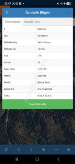 Bandırma Sahilyenicede Deniz Manzaralı Tarla