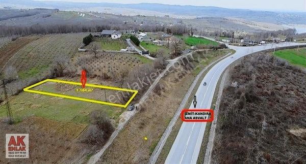 Kandıra İzmit Duble Yola Cephe 1180 M2 Küpın Arazi