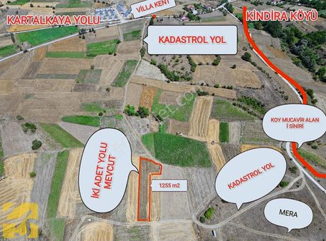 1.250 Metrekare Yatırımlık Fırsat Tarla
