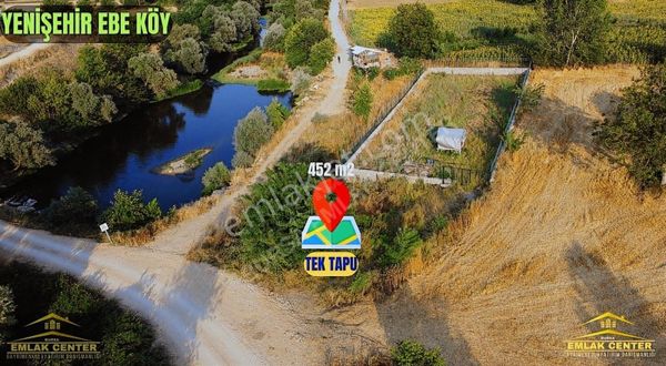 Yenişehir Ebeköyde Tek Tapu Göksu Çayı Kenarı Hobi Bahçesi 452m2