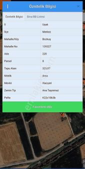 Uşak Bozkuş'ta Yatırımlık İmarlı Arsa!