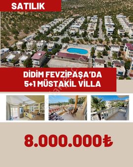 Didim Fevzipaşa King Villaları'nda Satılık 5+1 Müstakil Villa