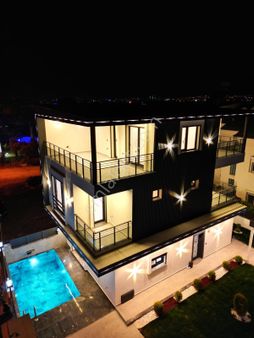 Didim Altınkuma 1km Mesefade 4+1 Açık Mutfak Havuzlu Villa