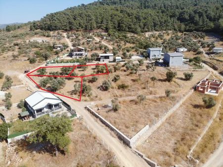 Çakaltepe Köyünde; Elektrik Ve Suyu Aktif - Tapudan Satışlı - 543 M2 Doğa İçinde Satılık Bahçe