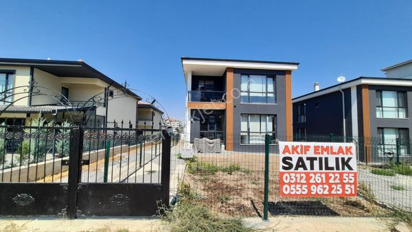 Akif'ten Elvankent Ayyıldız'da 4+1 Ön Cephe Satılık Villa