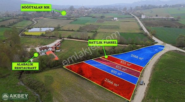 Akbey'den Söğütalan Mahallesinde Resmi Yola Cephe Kupon Bahçe