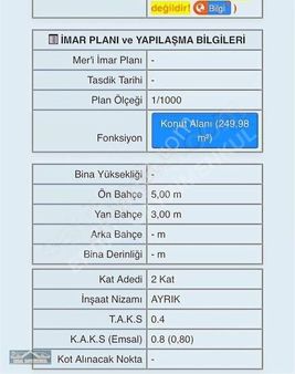 Müstakil Yapına Uygun Arsa