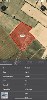 Çivril Sarılarda Bedavaya Tarla