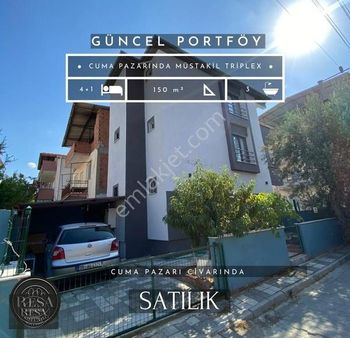 Resa Gayrimenkul'den Cuma Pazarında Müstakil Triplex