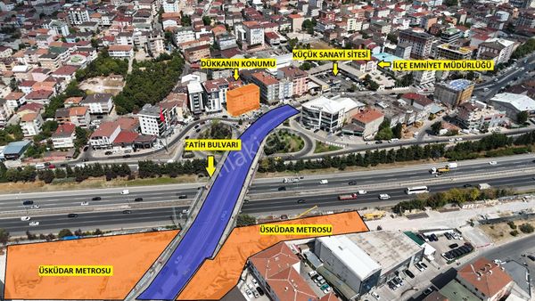 Sultanbeyli Fatih Bulvarında Kurumsal Kiracılı 120 M2 Dükkan