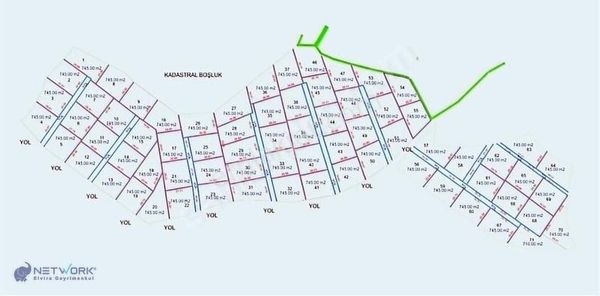 Bodrum Kızılağaçta 2adt 750m² Kooperatif Hissesiyatırım Fırsatı