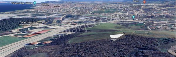 Yalova Samanlı Da En Güzel Manzaralı 844m2 Satılık Arsa