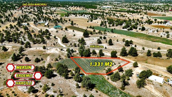 Erdemli Harfilli Satılık 1331m2 Tarla