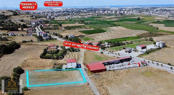 Tekkeköy Çinikte Anayayola Yakın Satılık Konut İmarlı Arsa