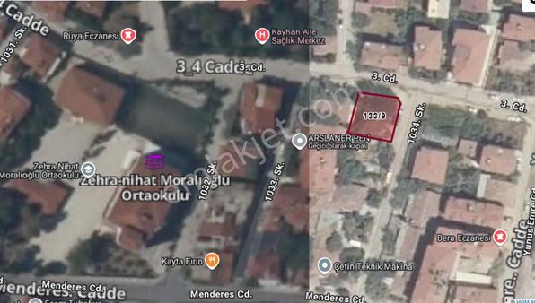 Kayhan'da 3 Daire 1 İşyeri Yapılabilen Fırsat Satılık Arsa