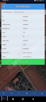 Çatalca Çanakça 3.186m2 Tek Tapu İmar Bölgesinde Detaylar Fotoda
