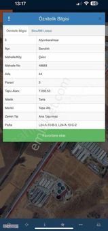 Satılık Tarla Ankara Antalya D650 Yol Üzeri